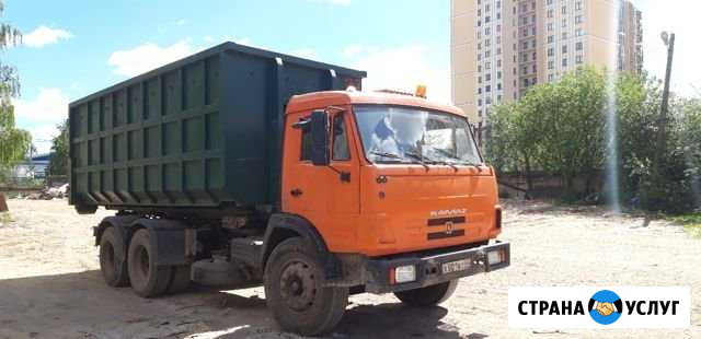 Вывоз мусора.Пухто 27м3 20м3 круглосуточно Санкт-Петербург - изображение 1
