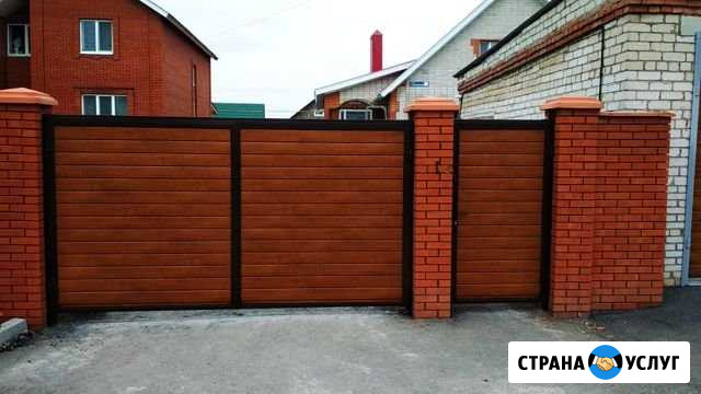 Ворота откатные,распашные,ролставни,заборы Стерлитамак - изображение 1