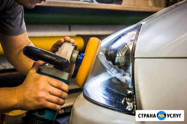 Полировка авто,фар,химчистка,нанесение стекла,кера Мурманск - изображение 1