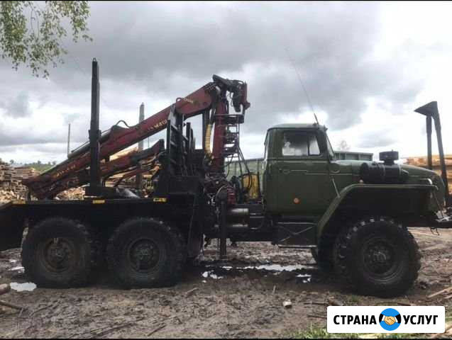Услуги лесовоза с манипулятором Чистополь - изображение 1