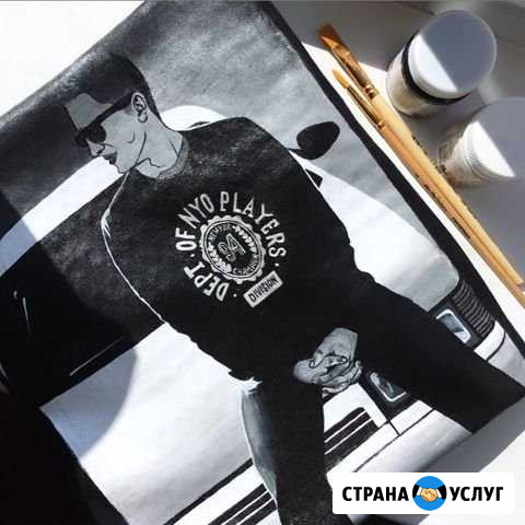 Роспись одежды Воронеж - изображение 1