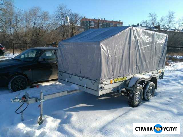 Аренда,прокат легковых прицепов 3,5 и 3,2 метра Челябинск - изображение 1