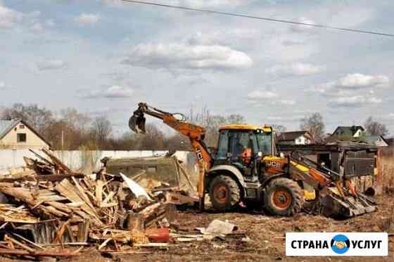 Демонтаж строений Тюмень