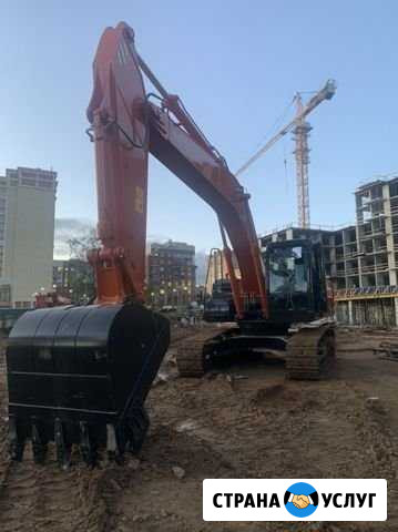 Услуги экскаватора hitachi 240 Ижевск - изображение 1