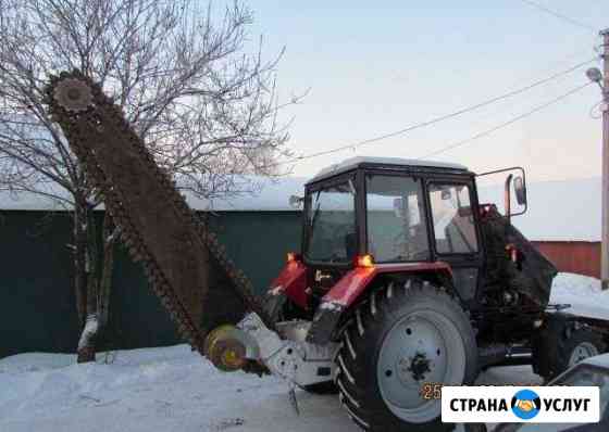 Предлагаем услуги бары/грунтореза Оренбург