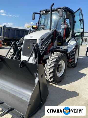 Услуги экскаватора-погрузчика Hidromek (трактор) Брянск - изображение 1