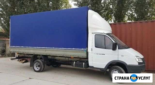 Вывоз мусора грузоперевозки переезды. 4,5 м тент Тула - изображение 1