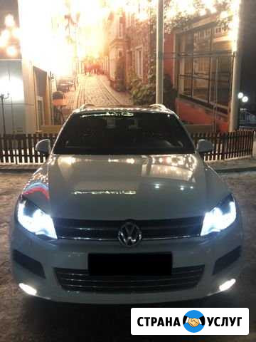 Аренда автомобиля Volkswagen Touareg с водителем Красноярск - изображение 1