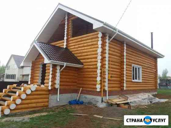 Дома из сруба ручной рубки. Под крышу Казань
