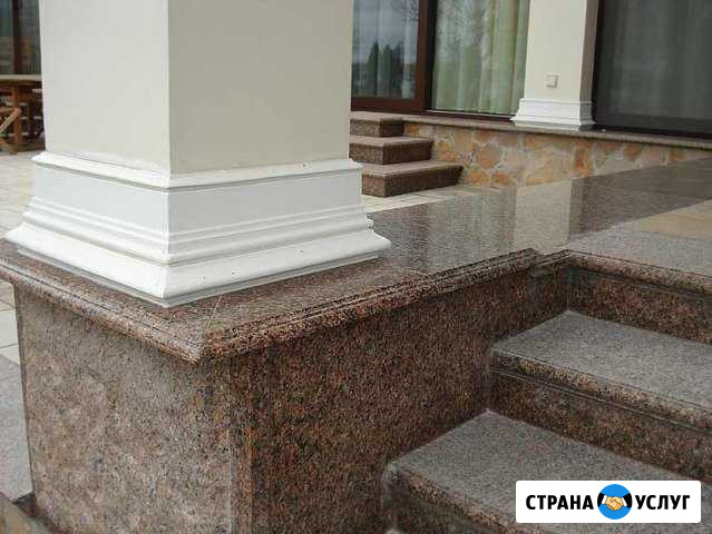 Ступени из мрамора и гранита Краснодар - изображение 1