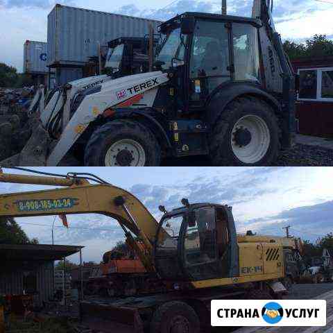 Аренда экскаватора ек-14, terex 860, камаз Ростов-на-Дону
