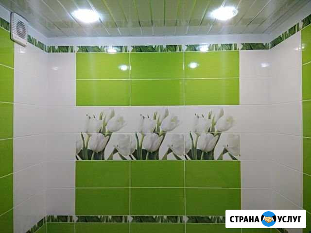 Ремонт квартир под ключ. Укладка плитки Ванной Лангепас - изображение 1
