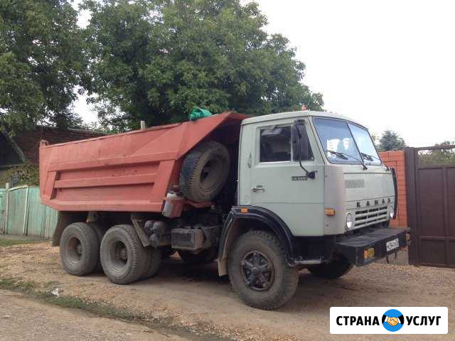 Услуги а/м Камаз самосвал 10 куб Пятигорск - изображение 1