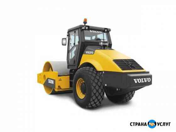Услуги грунтового тротуарного катка volvo (14т) Казань