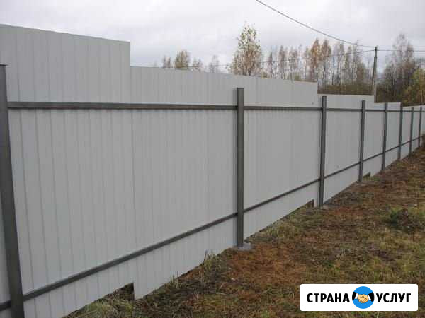 Установка заборов Киров - изображение 1