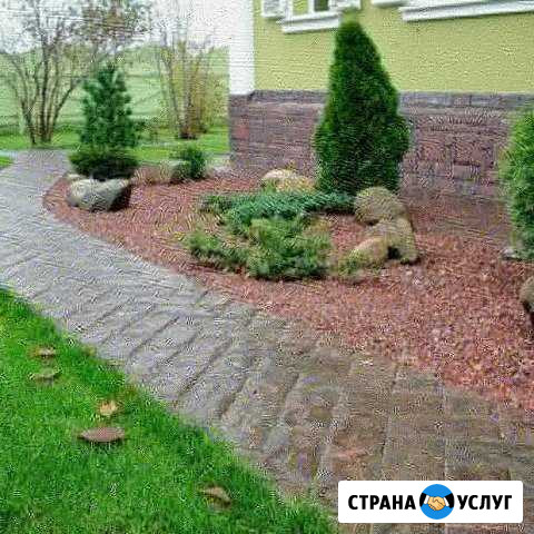 Укладка тротуарной плитки и плитняка Екатеринбург - изображение 1