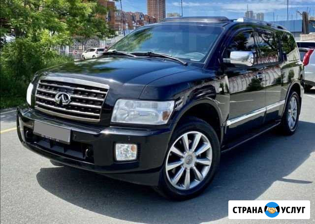 Автомобиль Infiniti QX56, трансфер, аренда с водит Иркутск - изображение 1