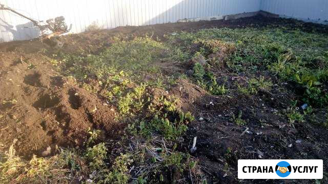 Вспашка земли мотоблоком, косим, вырубаем деревья Егорьевск - изображение 1