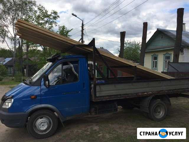 Грузоперевозки газель открытая с катюшей Калуга - изображение 1