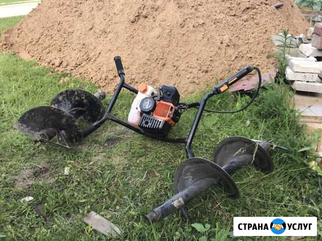 Бурение лунок под фундамент и заливка фундамента Ульяновск - изображение 1