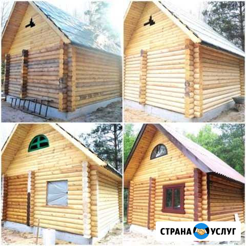 Конопатка,шлифовка срубов Липецк - изображение 1