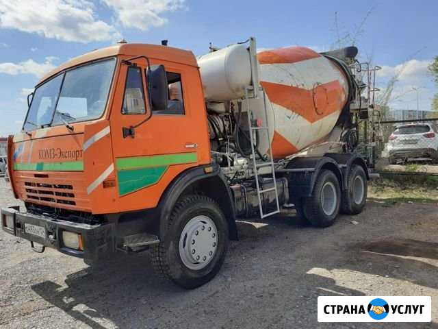 Услуги миксера бочка 7 кубов Красноярск - изображение 1