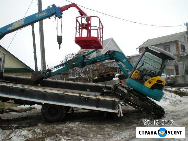 Услуги автокран-манипулятор+люлька Волгоград - изображение 1