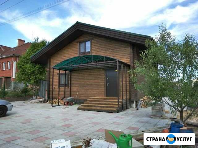 Дома, беседки,бани из дерева, монтаж стен, кровли Челябинск - изображение 1