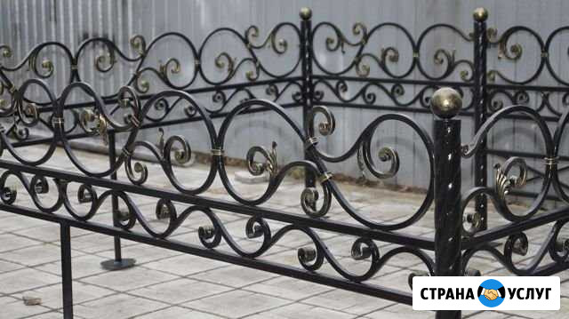 Кованые/сварные оградки, кресты и др изделия Касимов - изображение 1