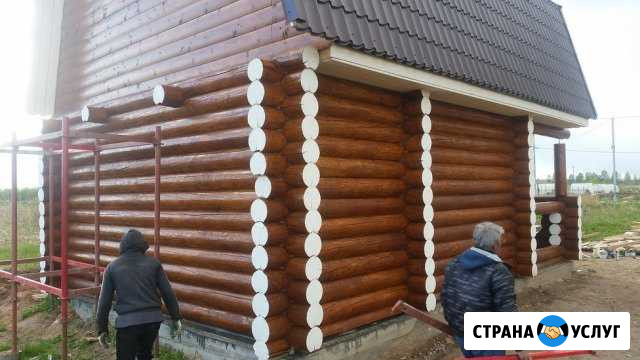 Шлифовка сруба, конопатка, покраска и др Пермь - изображение 1