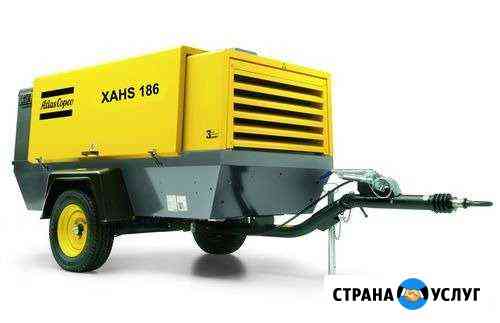 Аренда дизельного компрессора Atlas Copco xahs 186 Екатеринбург