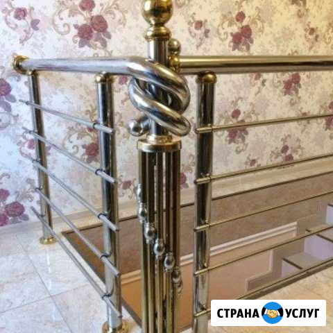 Перила из нержавеющей стали Хасавюрт - изображение 1