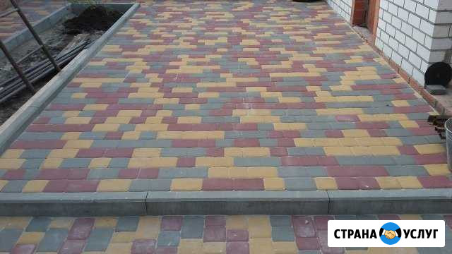Укладка тротуарной плитки Бетонные работы Волжский Волгоградской области - изображение 1