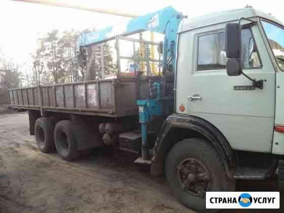Услуги манипулятора Камаз Воронеж