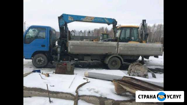 Грузоперевозки Услуги самопогрузчика (кму) Любинский - изображение 1