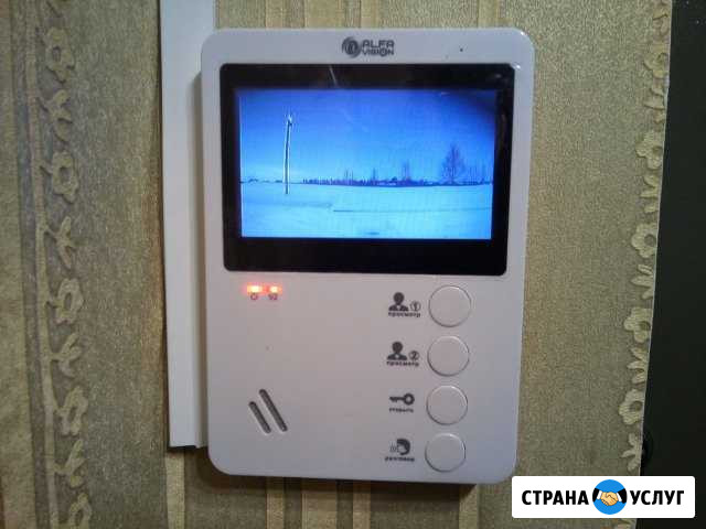 Аудио-видео домофоны, монтаж, ремонт Новосибирск - изображение 1