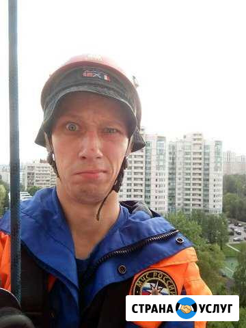 Спил аварийных деревьев. Мойка окон.Высотные работ Санкт-Петербург - изображение 1