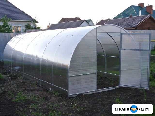 Сборка, установка теплиц, изготовление из ваших ма Москва - изображение 1