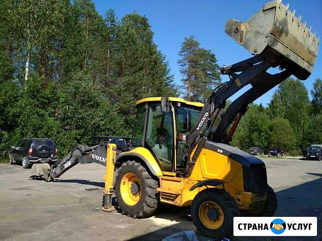 Аренда экскаватора - vollvo BL61B с водителем Медвежьегорск - изображение 1