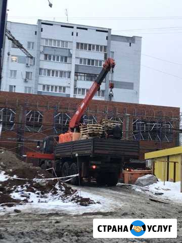 Аренда крана Манипулятора (кму) сам гружу сам вожу Казань - изображение 1