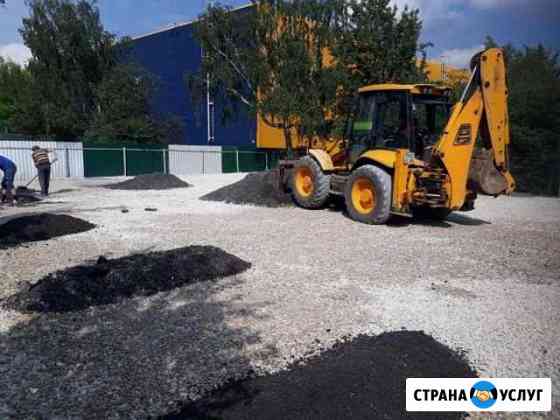 Асфальт. Асфальтирование. Устройство дорог Новосибирск