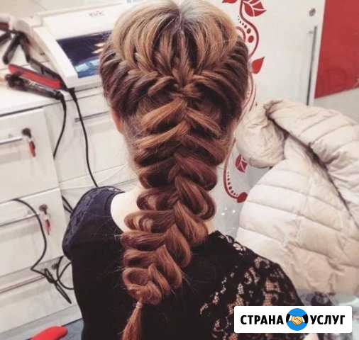 Плетение кос, прически, канекалон Долгопрудный - изображение 1