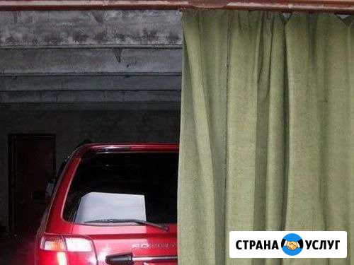 Пошив брезентовых штор на гаражные ворота Прокопьевск - изображение 1