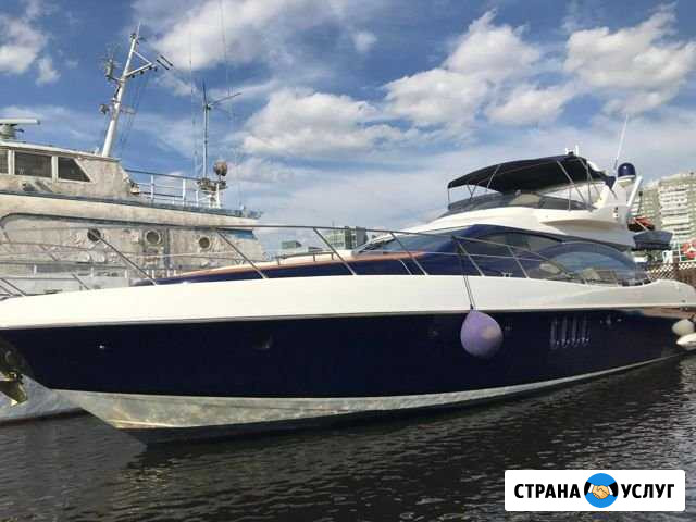 Аренда моторной яхты Azimut 68 Долгопрудный - изображение 1