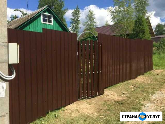 Монтаж забора Калуга - изображение 1