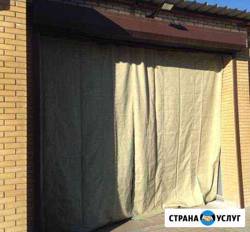 Шторы брезентовые, шторы гаражные Абакан