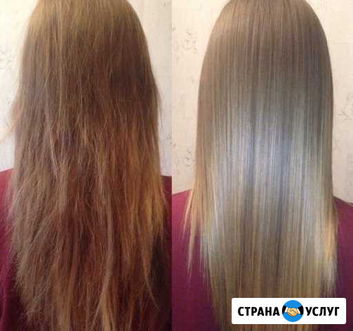 Кератиновое выпрямление, восстановление волос Киров - изображение 1