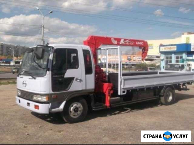 Услуги манипулятора hino 5т Ярославль - изображение 1