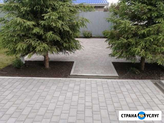 Укладка, продажа брусчатки, тротуарной плитки Барнаул - изображение 1
