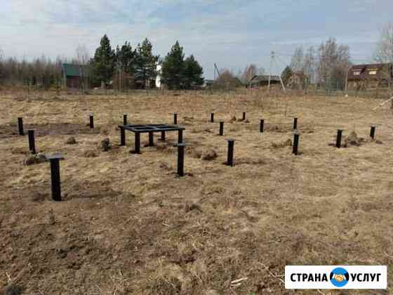 Винтовые сваи.Монтаж Ярославль
